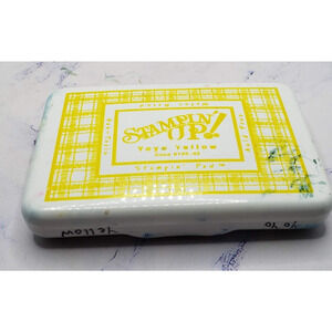 Stampin’ Up! Yo-yo Yellow Water Based Dye Ink Original Style Pad 32-107